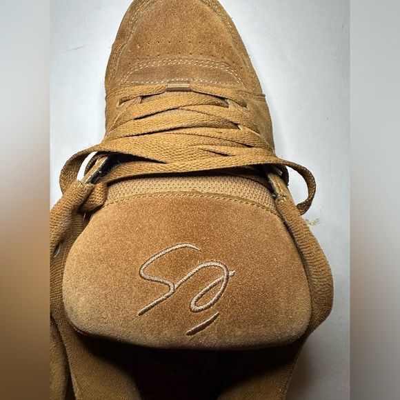 ES Accel OG Skate Shoes Men's Size 12 Brown Gum Suede Puffy Tongue - Picture 8 of 16